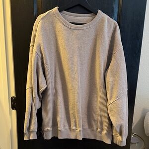 Aerie Crewneck Sweatshirt - Taupe